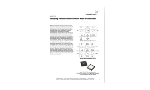 Designing Flexible Software-Defined Radio Architectures